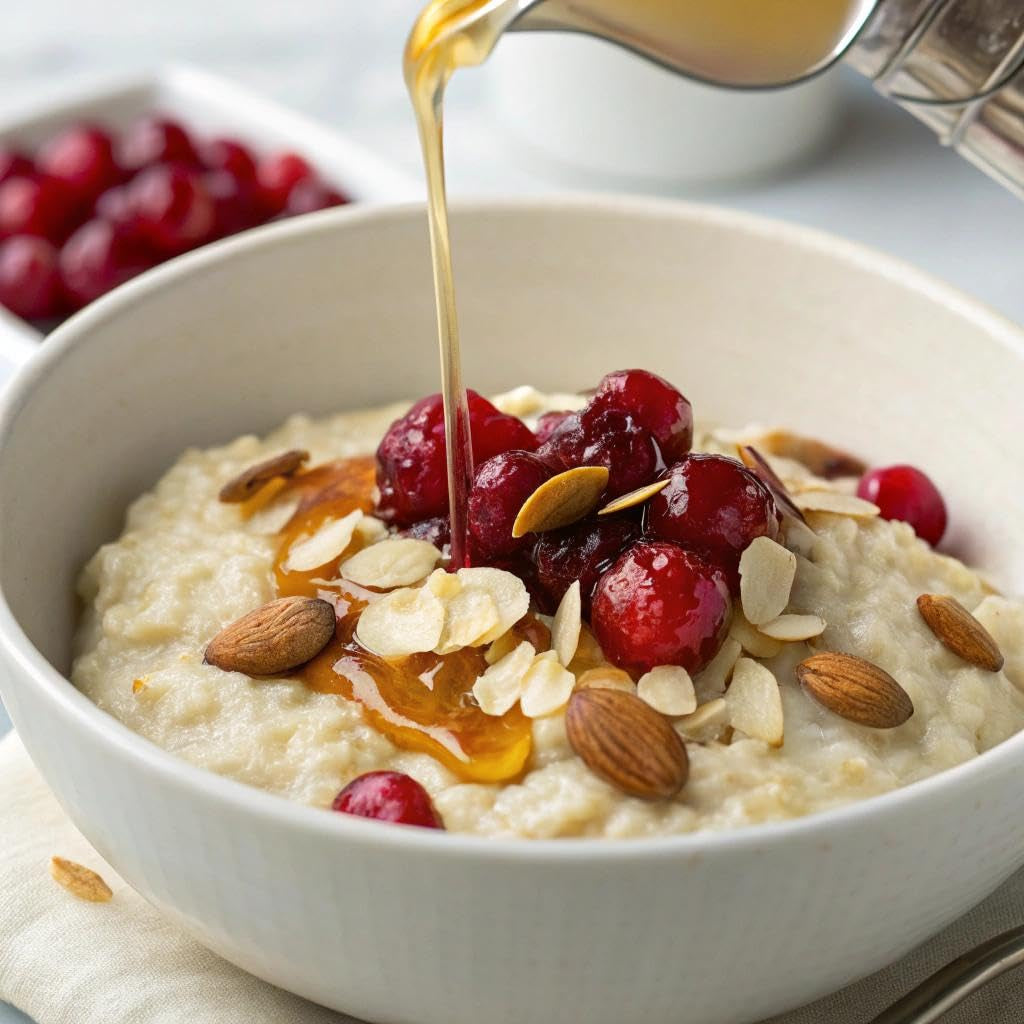 Protein Instant Oatmeal, Cranberry Almond, 12G Protein per Serving (6 Pack)
