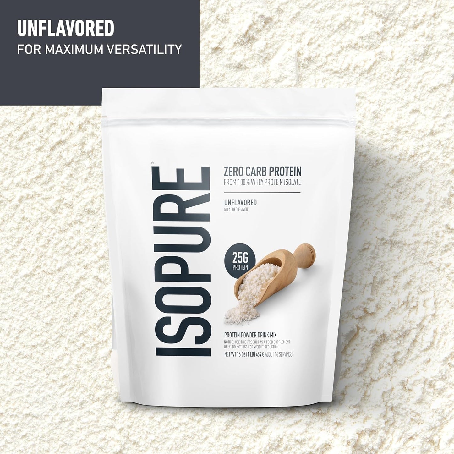 Isopure Zero Carb 100% Pure Whey Isolate Protein Powder
