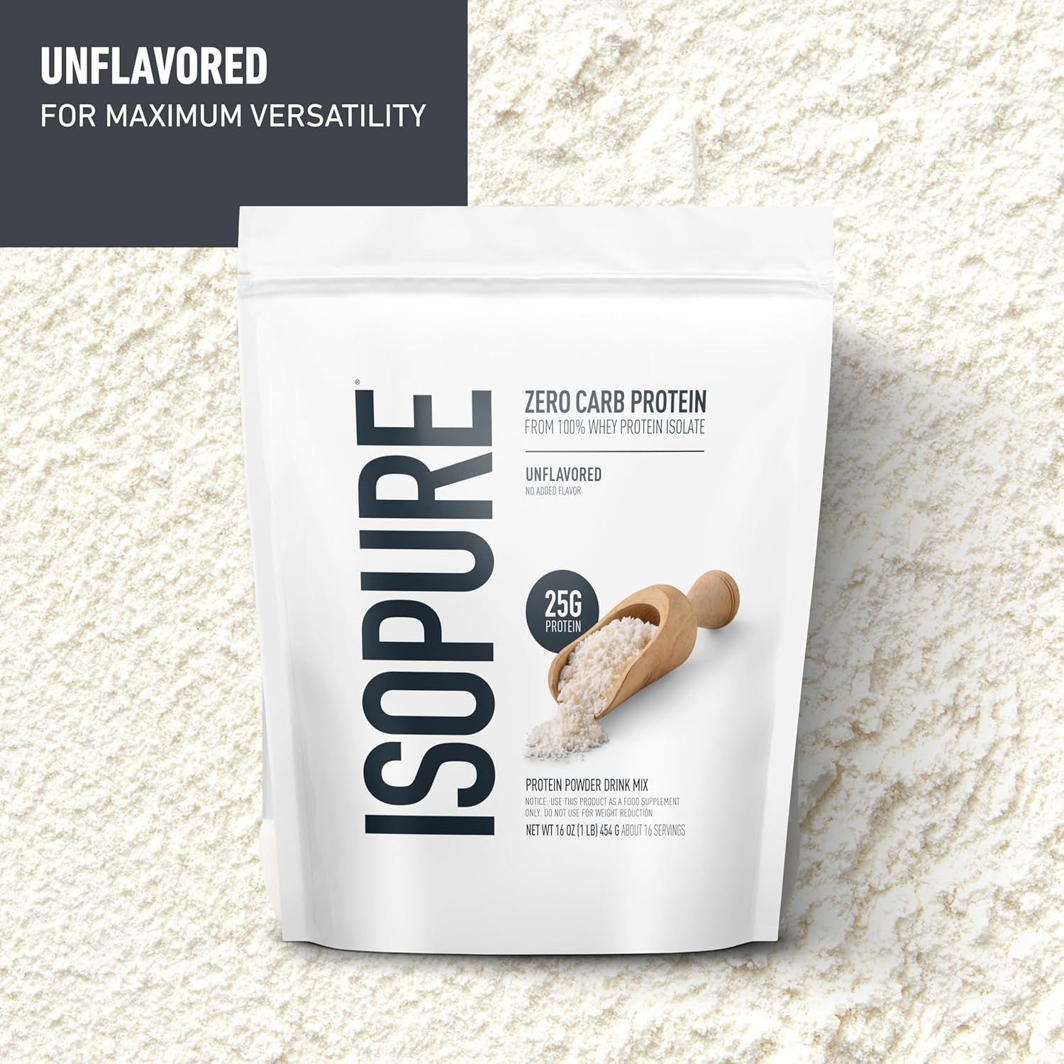 Isopure Zero Carb 100% Pure Whey Isolate Protein Powder