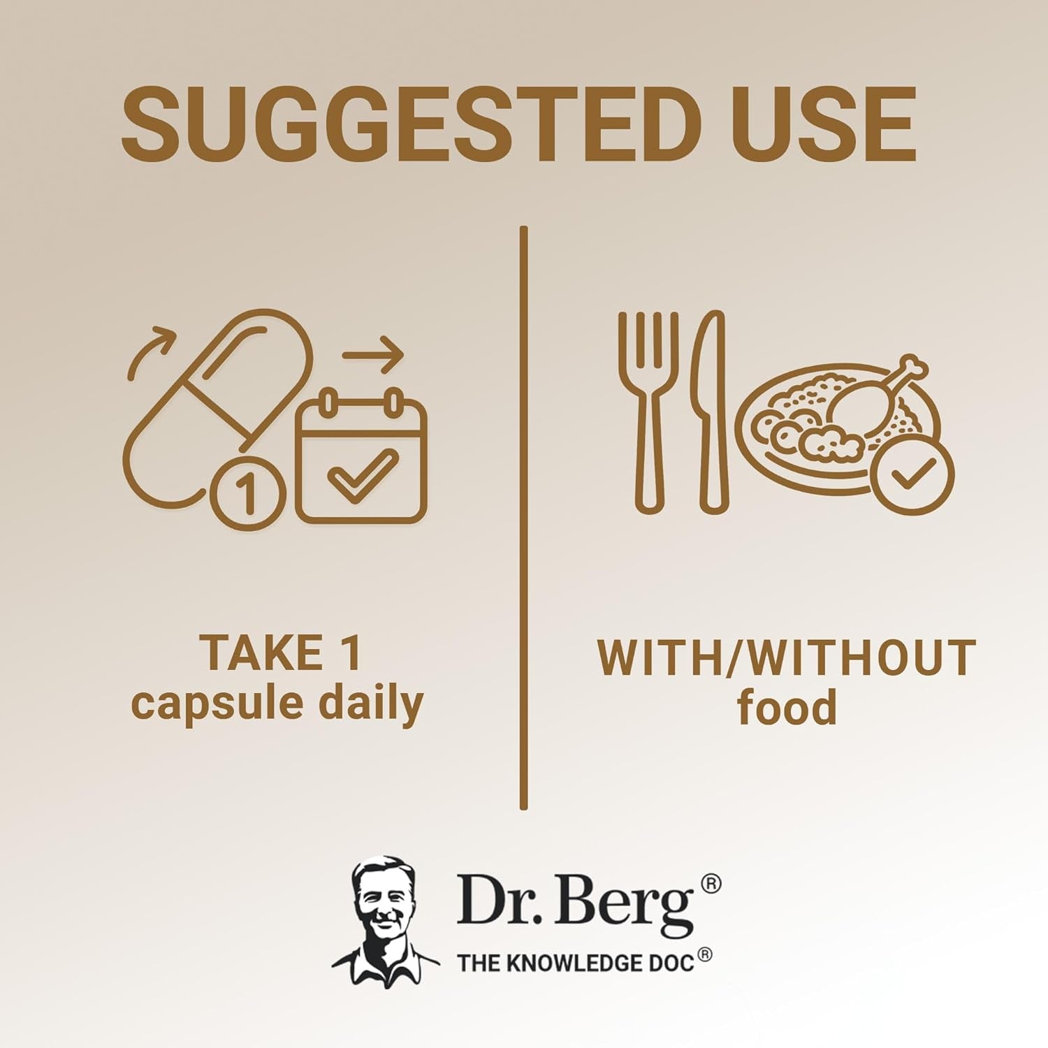 Dr. Berg Maximum Strength 2-in-1 Vitamin D3 K2
