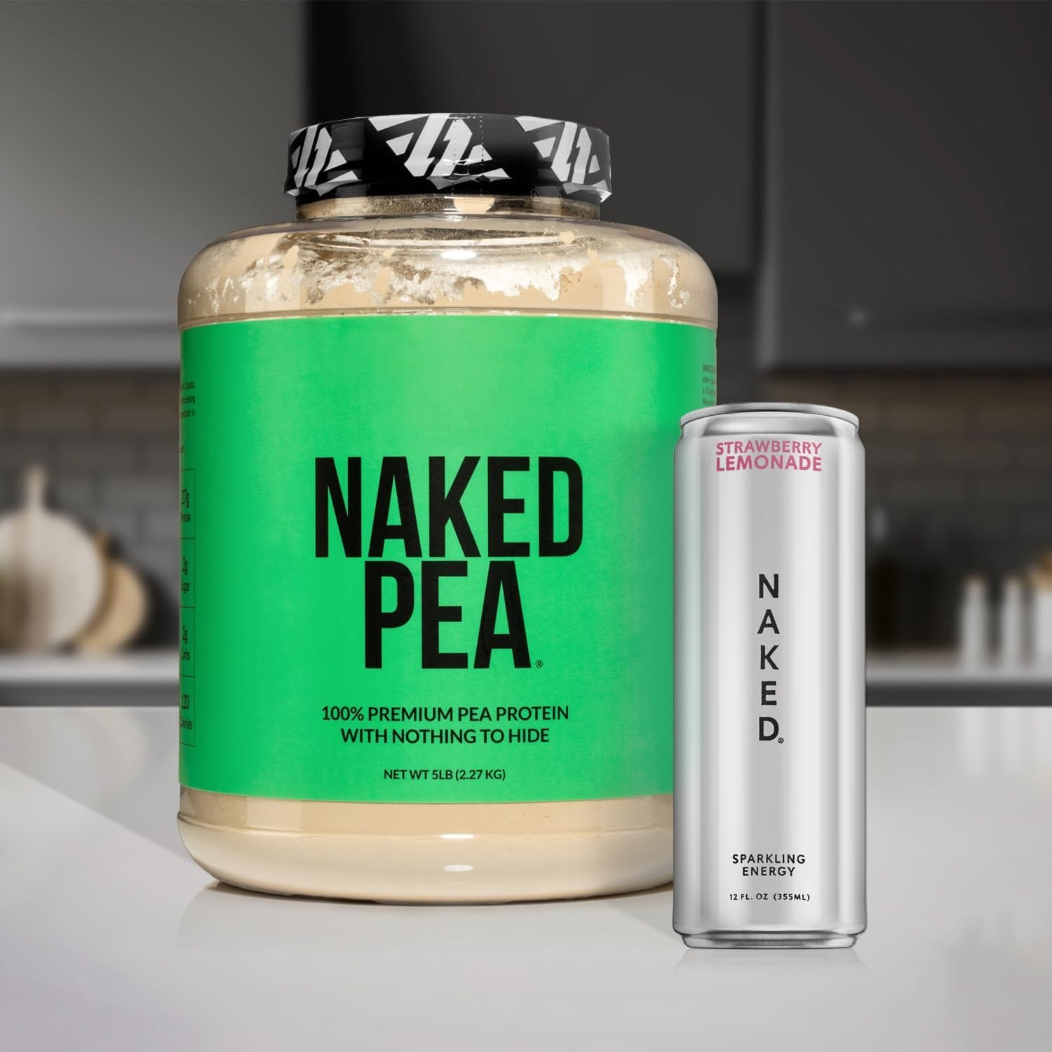 Naked Pea Protein Isolate from North American Farms - 5lb Bulk