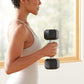 10 Pound Rubber Hex Dumbbell Hand Weight