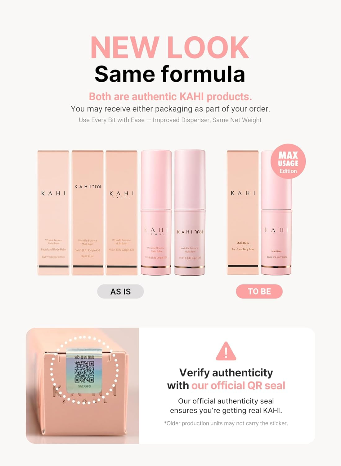 KAHI Wrinkle Bounce Multi Balm Stick | PDRN Collagen Wrinkle Stick