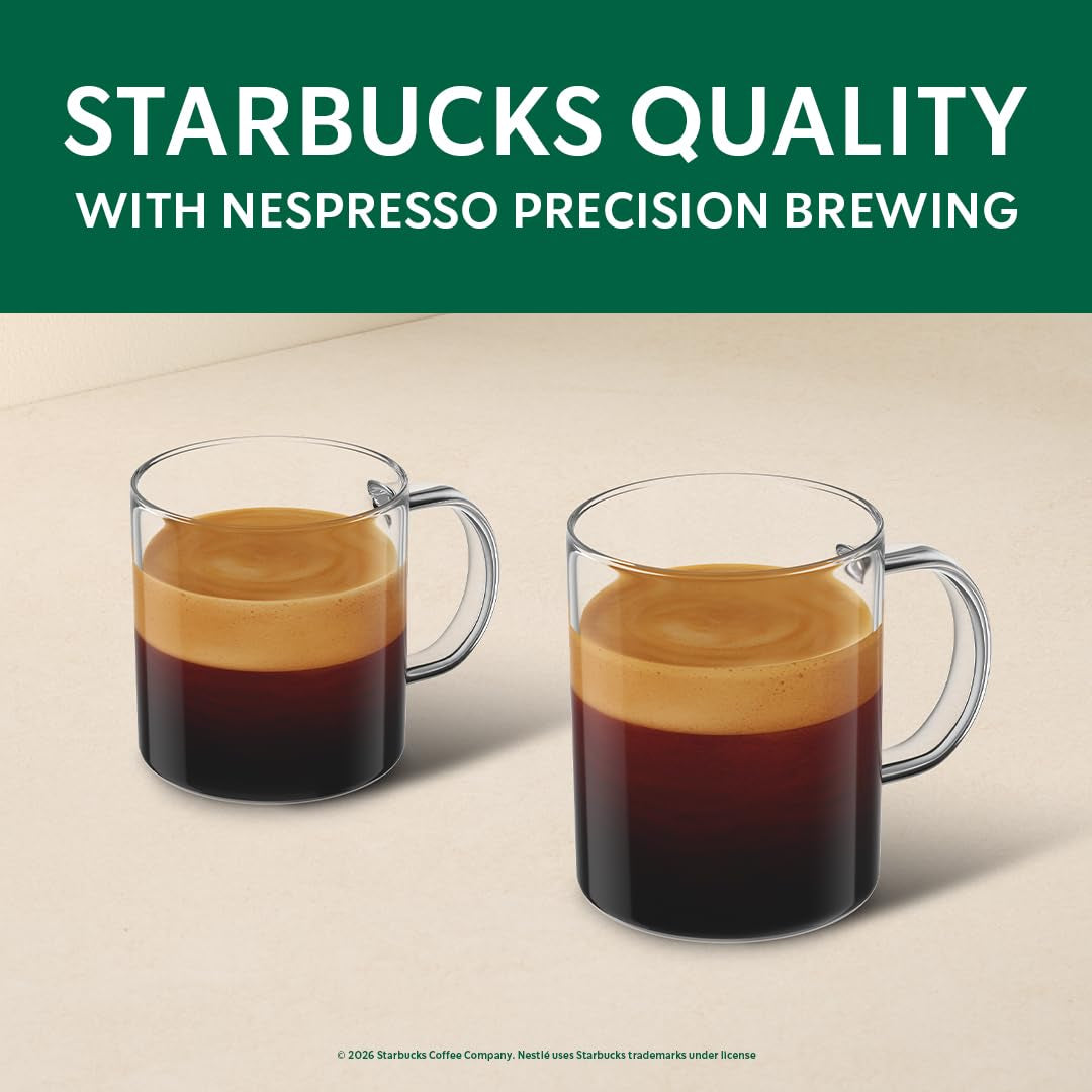 Starbucks by Nespresso Vertuo, Blonde Roast Espresso, 1.35 oz.