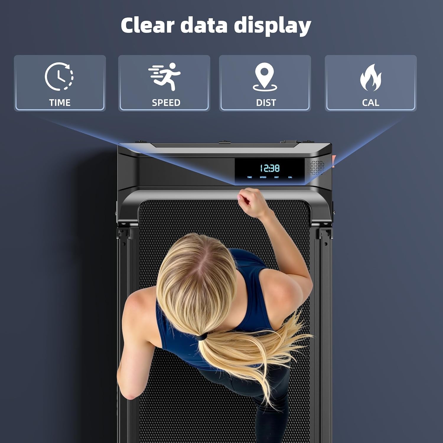 Ulfario Walking Pad Treadmill for Home