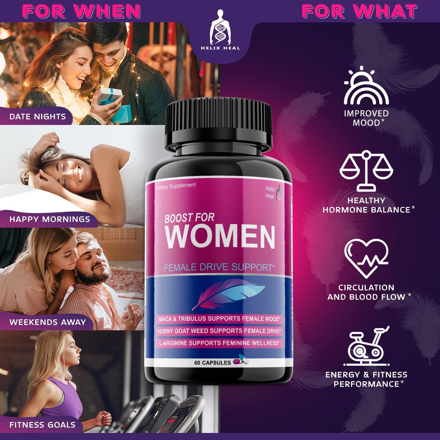 Helix Heal Libido Booster for Women