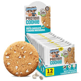 Lenny & Larry's Protein Cookie, White Chocolate Flavored Macadamia – Pack of 12