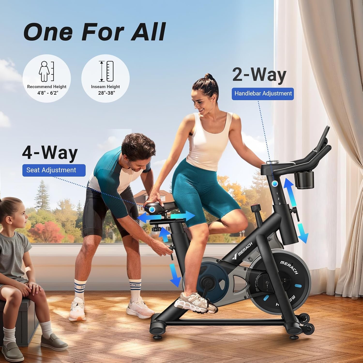 MERACH Exercise Bike