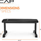 Cap Barbell Flat Weight Bench
