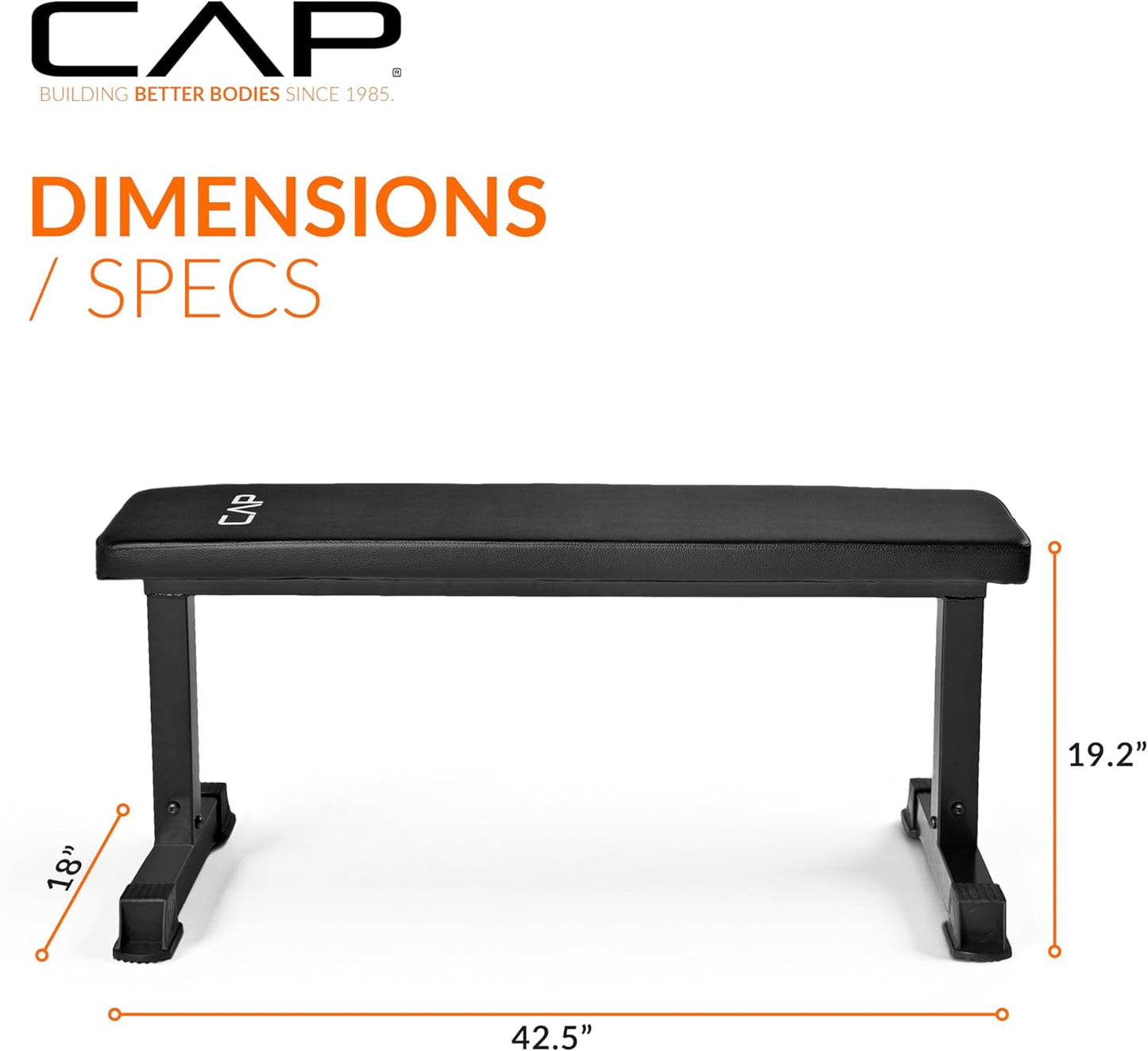 Cap Barbell Flat Weight Bench