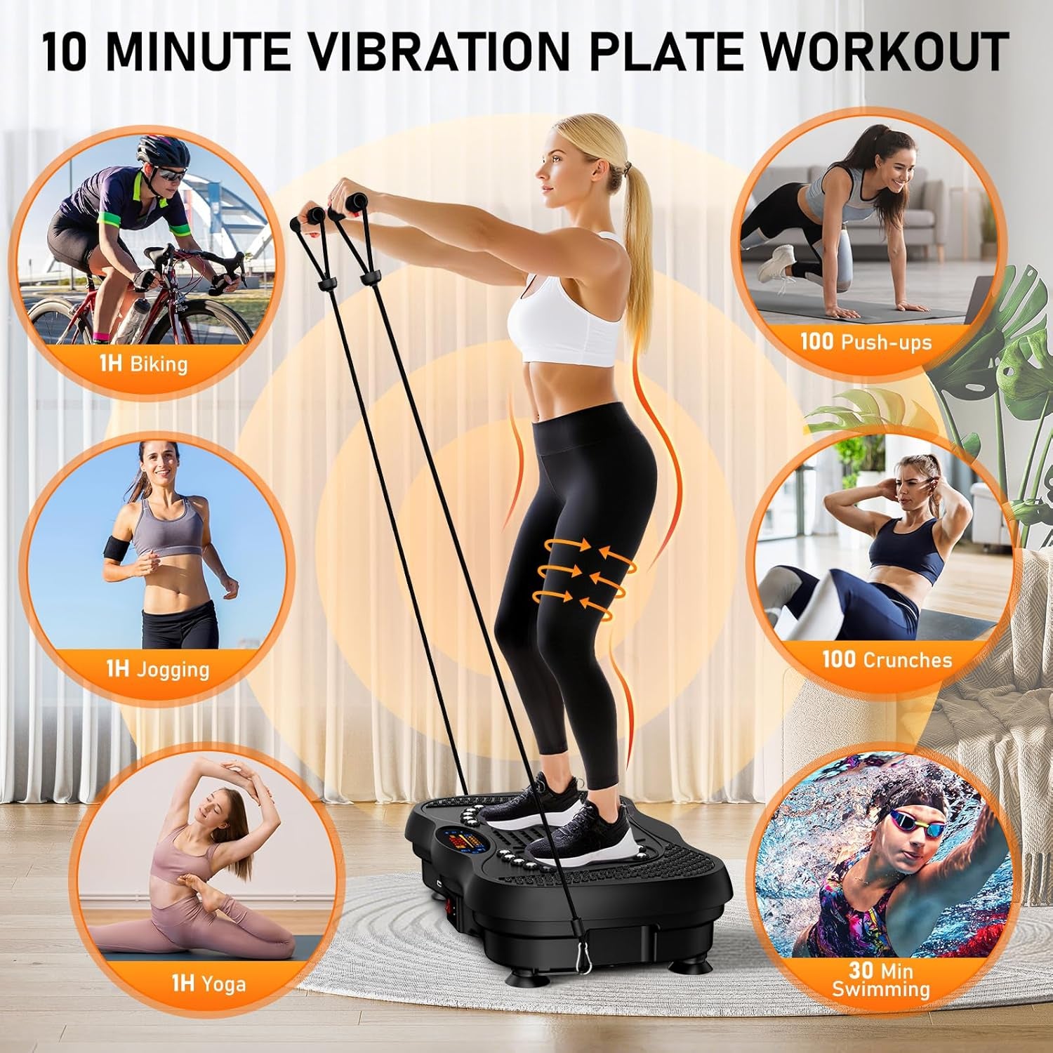GLYLF Vibration Plate Exercise Machine