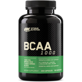 Optimum Nutrition Instantized BCAA Branched Chain Essential Amino Acids Capsules, 1000mg, 200 Count