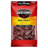Jack Link's Beef Jerky, Teriyaki, Half Pounder Large Jerky Bag