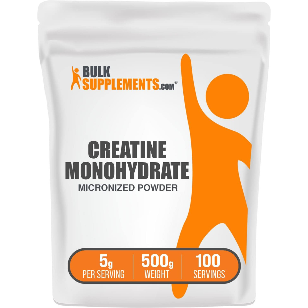 BulkSupplements.com Creatine Monohydrate Powder