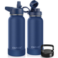 CIVAGO 32 Oz Insulated Water Bottle with Straw