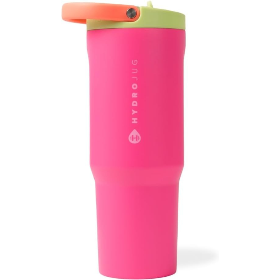 HydroJug Sport Stainless Steel Tumbler with Straw
