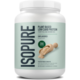 Isopure Plant-Based Protein Powder – 20G Organic Pea and Rice Protein