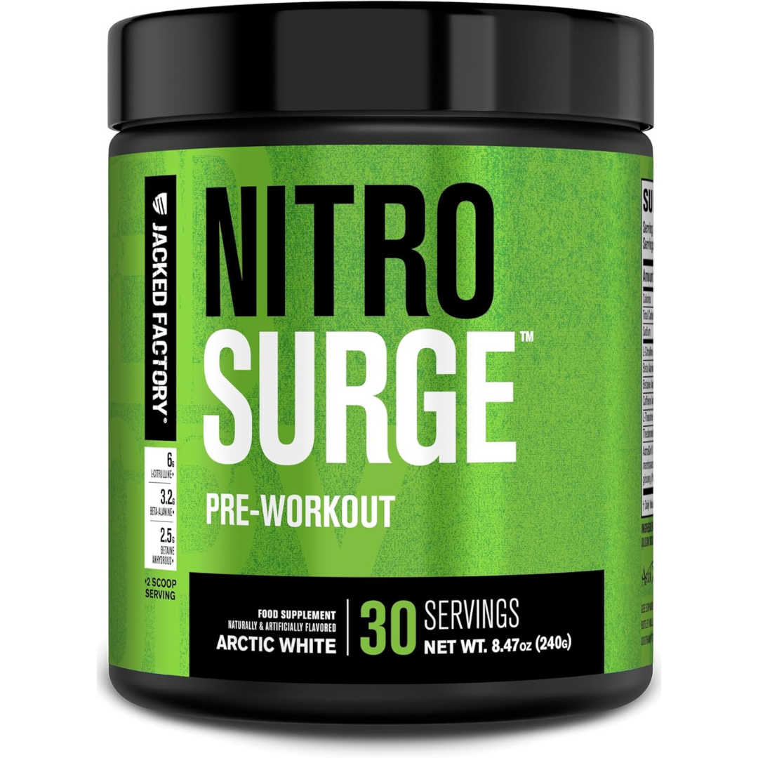 Jacked Factory NITROSURGE Pre Workout Supplement