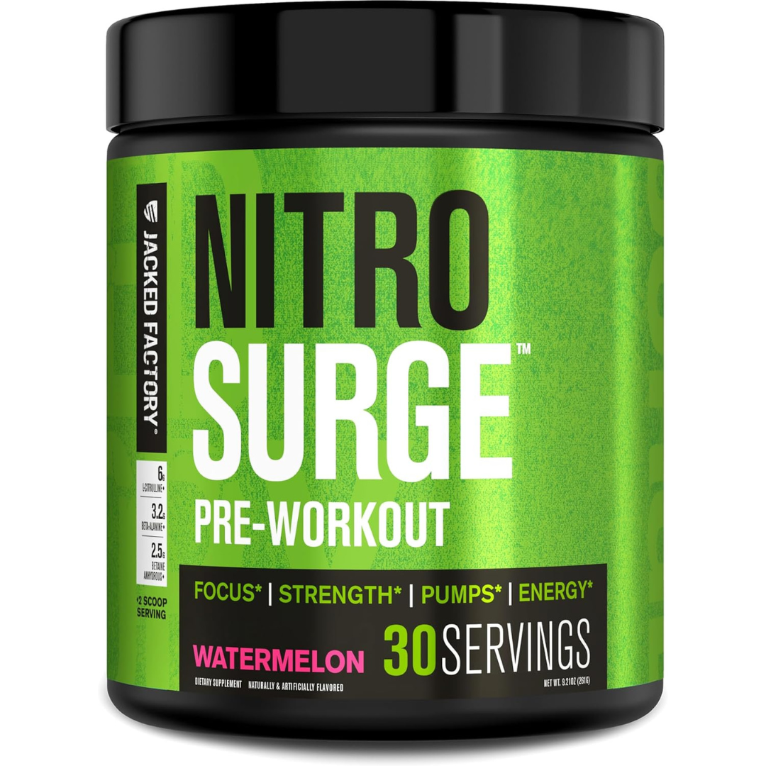Jacked Factory NITROSURGE Pre Workout Supplement