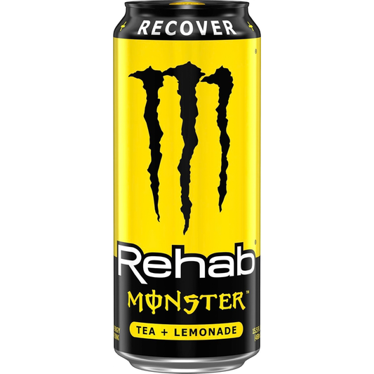 Monster Rehab Tea + Lemonade + Energy, Energy Drink 15.5 Ounce