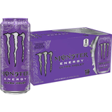 Monster Energy Ultra Violet, Sugar Free Energy Drink, 16 Ounce | Pack of 15
