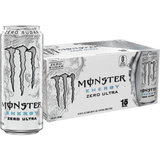 Monster Energy Zero Ultra, Sugar Free Energy Drink, 16 Ounce