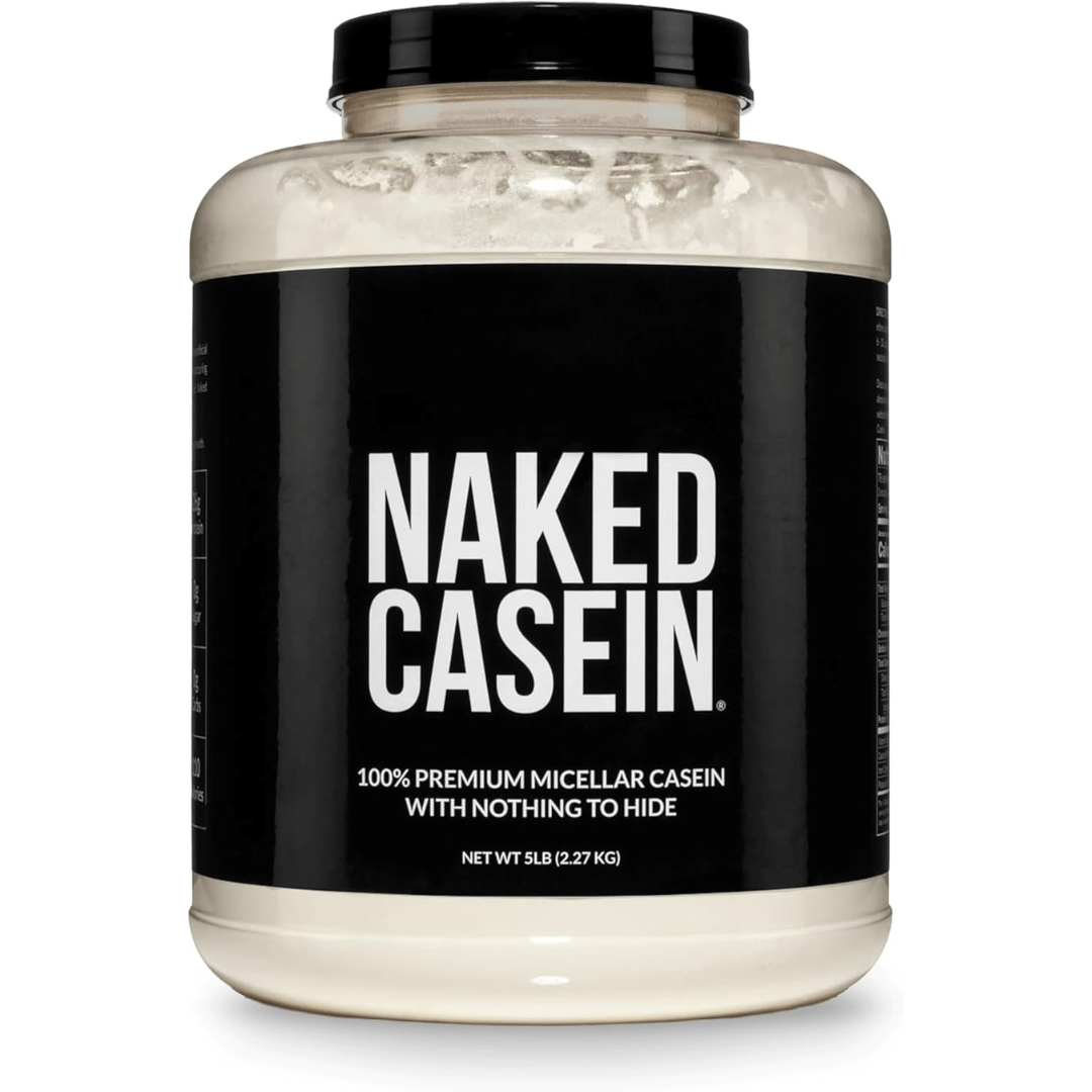 NAKED Casein - 5Lb Micellar Casein Protein Powder