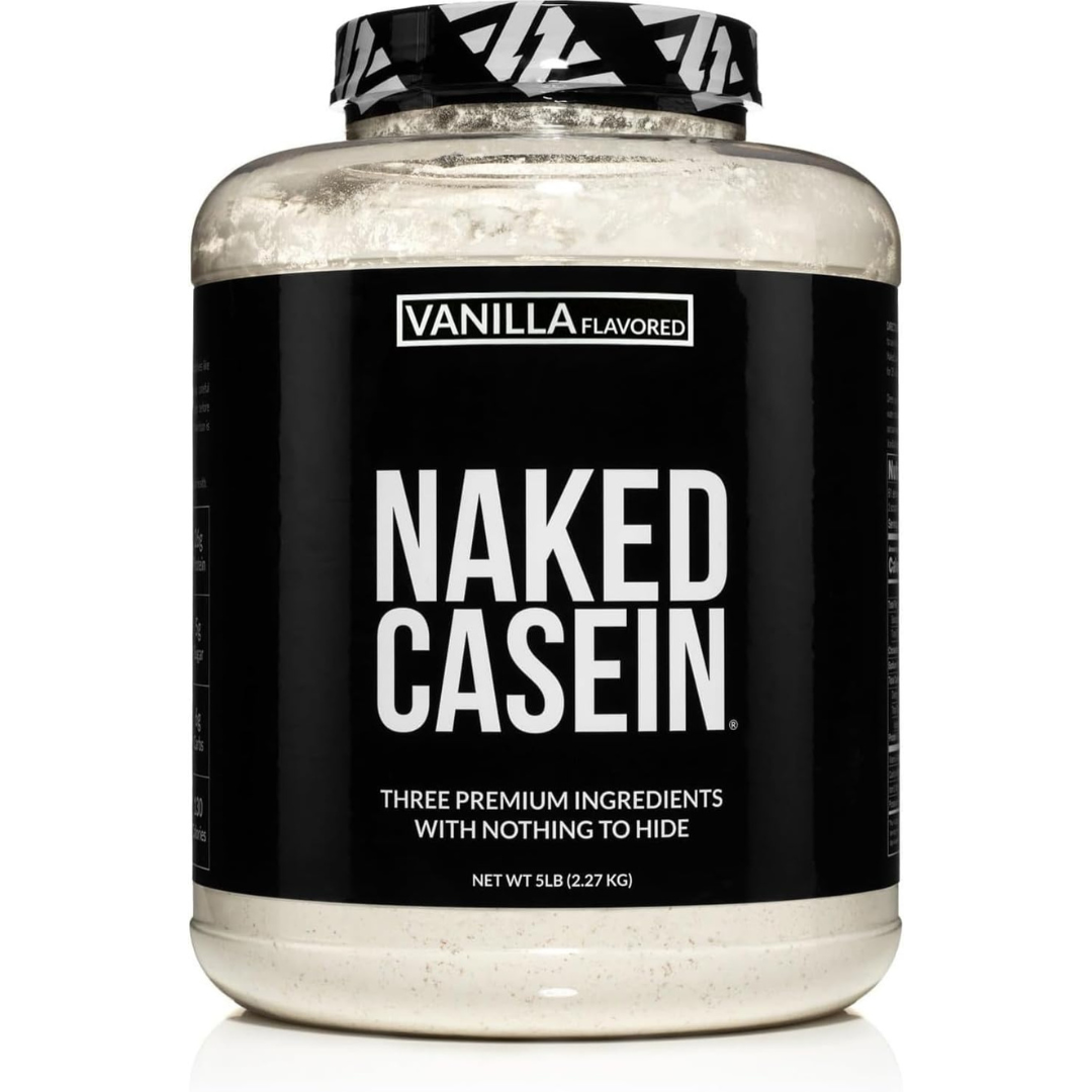 NAKED Casein - 5Lb Micellar Casein Protein Powder