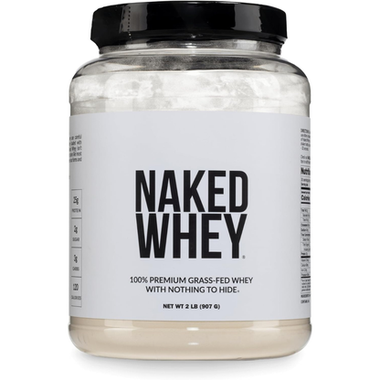 NAKED Whey 2LB 100% Grass Fed Whey Protein Powder