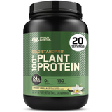 Optimum Nutrition Gold Standard 100% Plant Based Protein Powder - Creamy Vanilla, 20 Servings