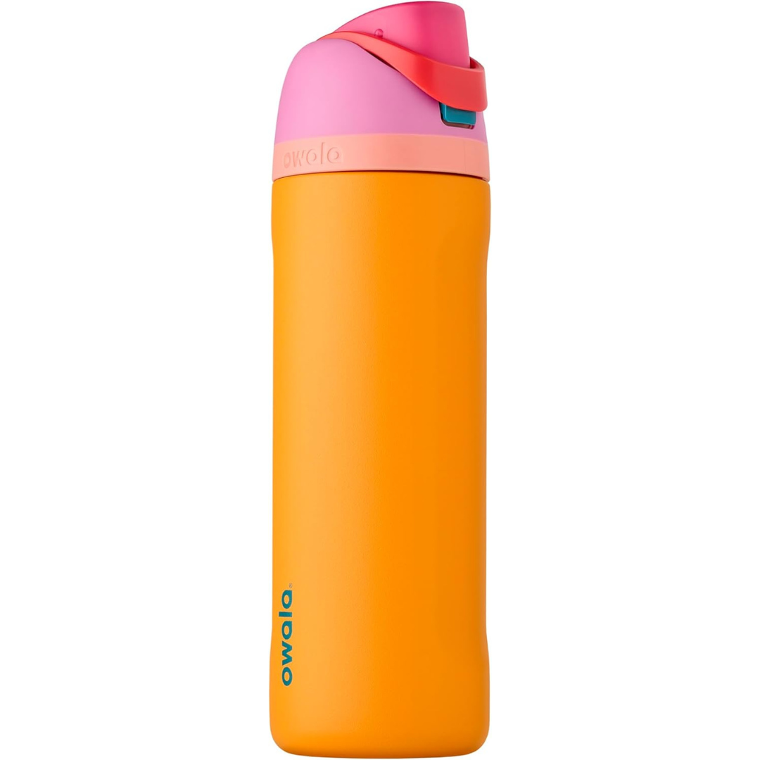 Owala FreeSip Insulated Stainless Steel Water Bottle with Straw 24 Oz