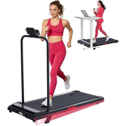 Potupus Walking Pad with Handlebar and Incline