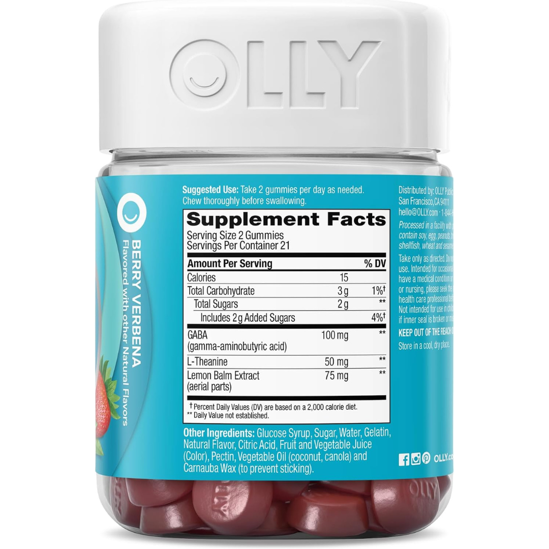 OLLY Goodbye Stress Gummy