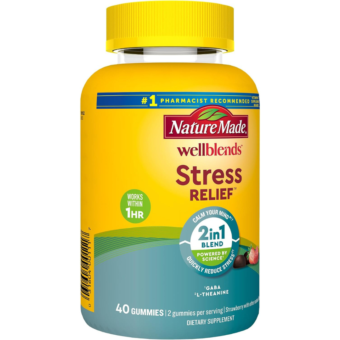 Nature Made Wellblends Stress Relief Gummies