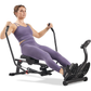 Sunny Health & Fitness Full-Motion Rowing Machine w/Adjustable Resistance
