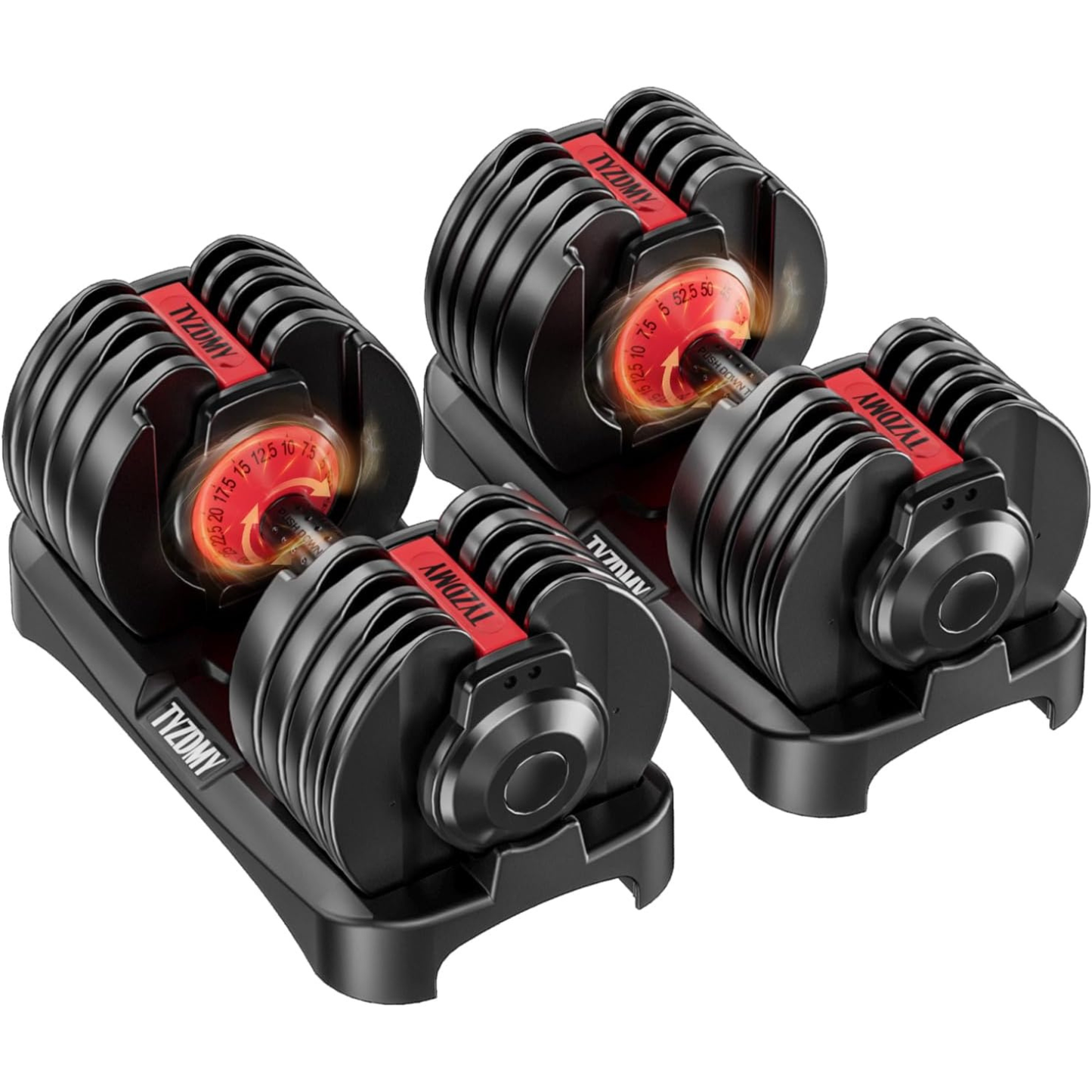 TYZDMY Adjustable Dumbbells Set of 2