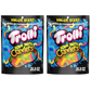 Trolli Sour Brite Crawlers, Candy, Cherry-Lemon, Strawberry-Grape & Orange-Lime, Sweet and Sour, Gummy Worms, Halloween Treat, 28.8 Oz
