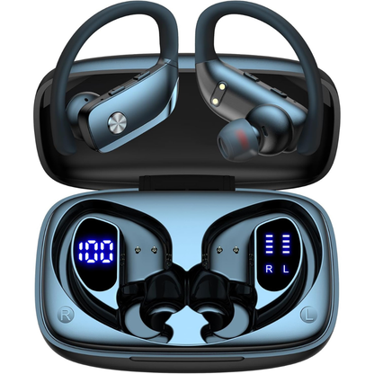 Wireless Earbuds Bluetooth Headphones with 80H Playtime
