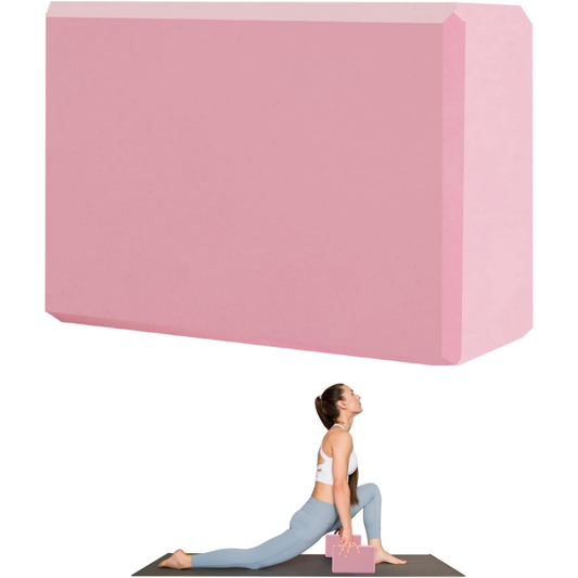 9"X6"X3" Yoga Blocks, Soft Non-Slip Surface Premium Foam Blocks