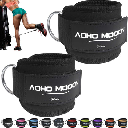 Comfortable Adjustable Ankle Straps for Cable Machines