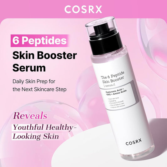 COSRX 6X Peptide Collagen Skin Booster Toner Serum for Dull & Uneven Skin