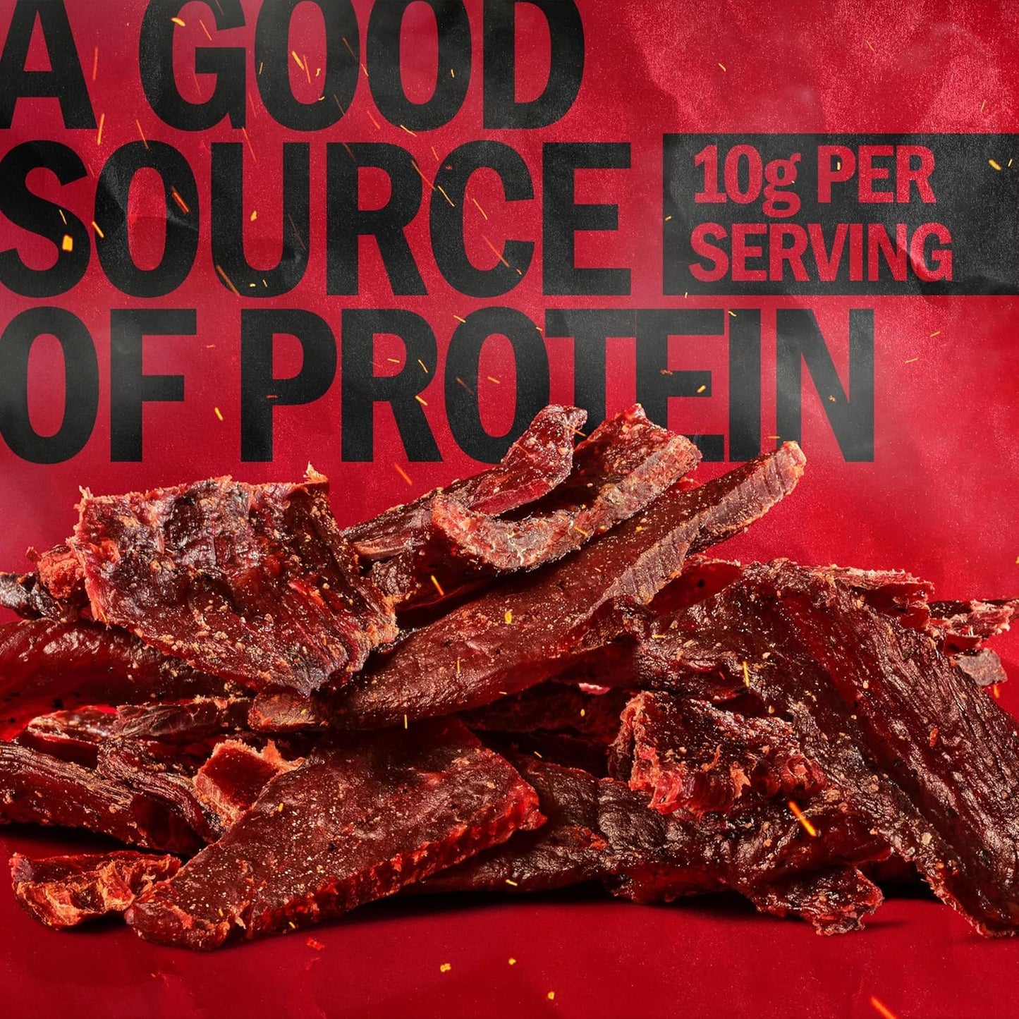 Jack Link's Beef Jerky Half Pounder - Original - 100% Real Beef