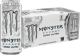 Monster Energy Zero Ultra, Sugar Free Energy Drink, 16 Ounce