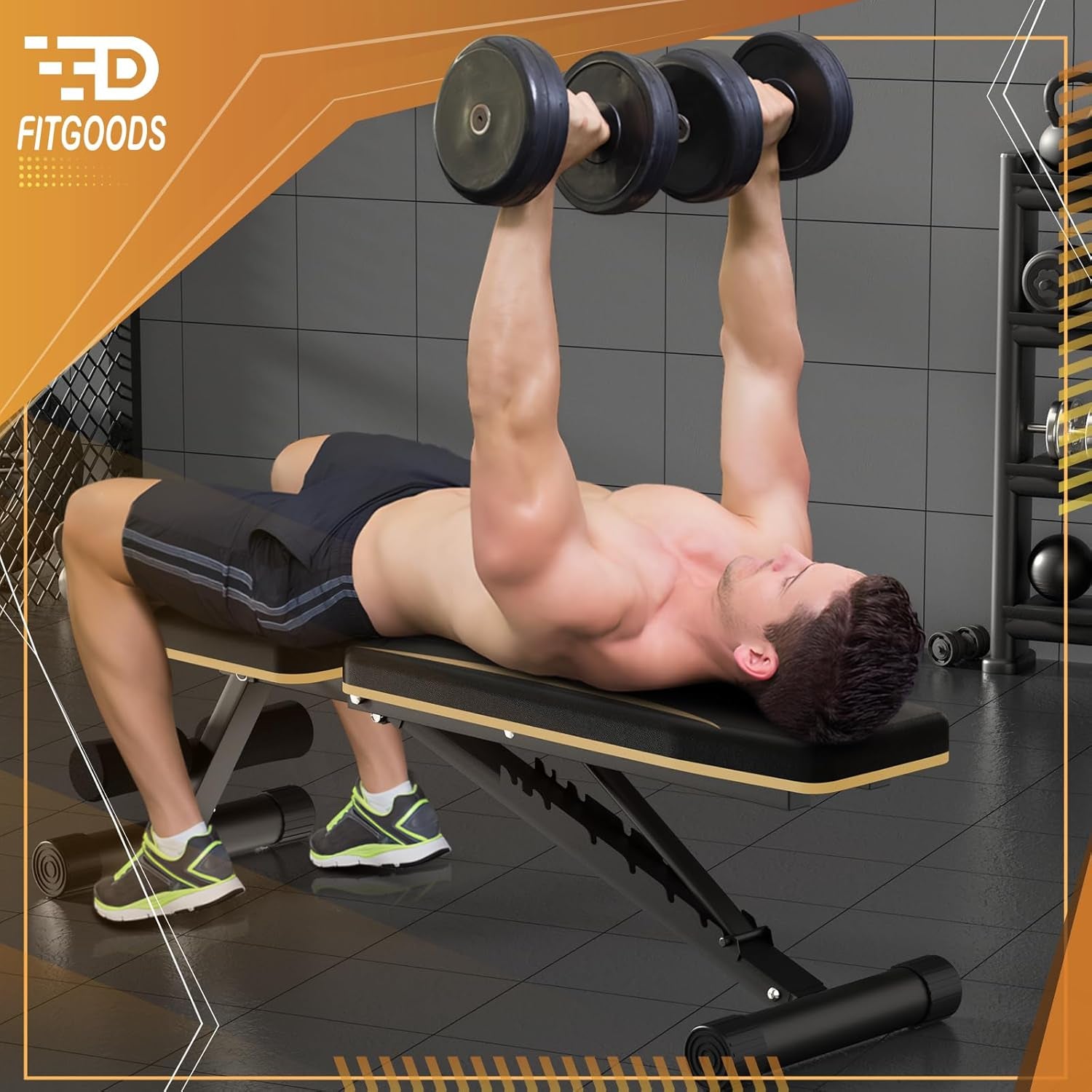 FitGoods Adjustable Weight Bench