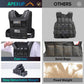 APEXUP Adjustable Weighted Vest Men 20lbs/30lbs/40lbs