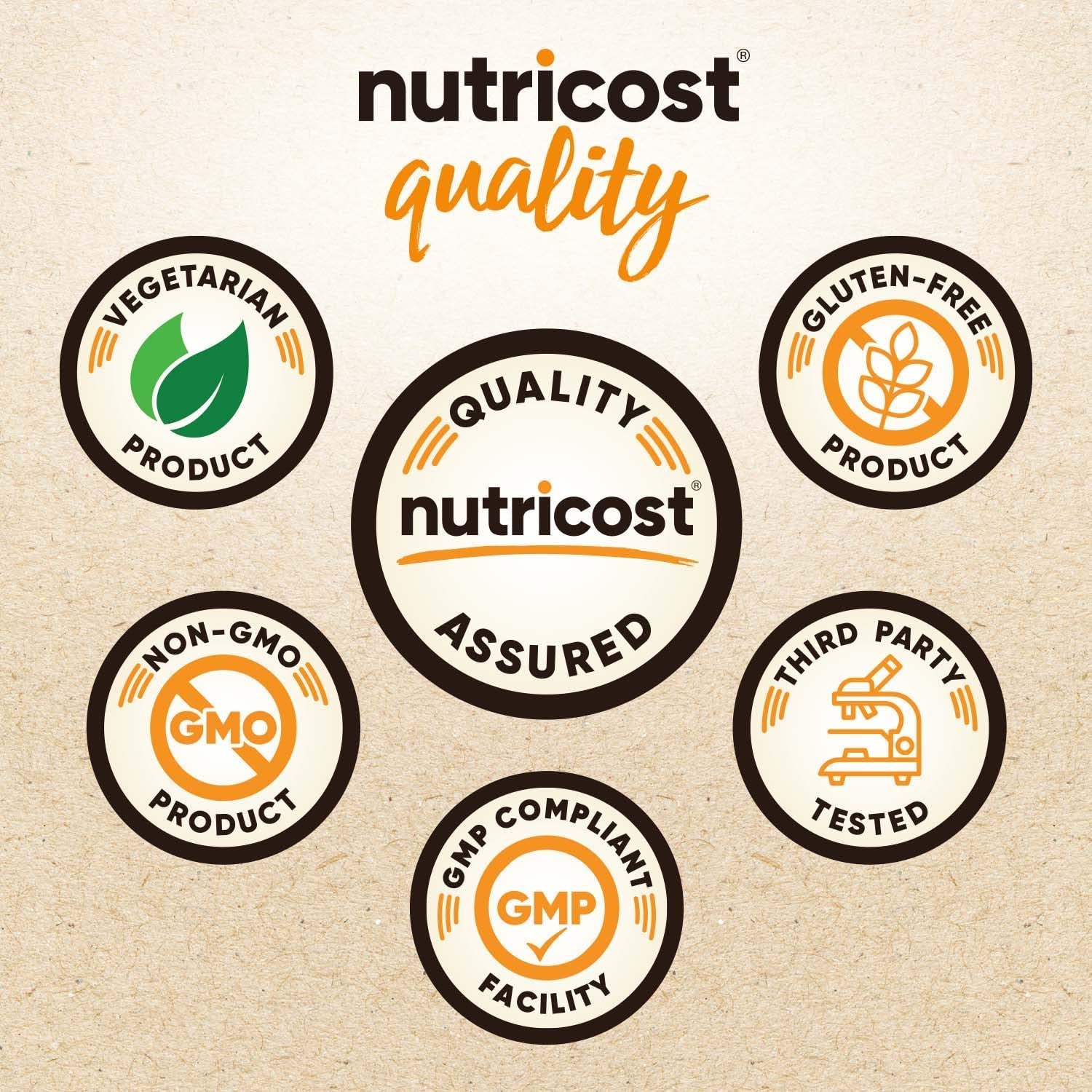 Nutricost Organic Pea Protein Isolate Powder (2LBS) - Unflavored, Certified USDA Organic