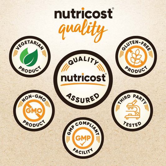Nutricost Organic Pea Protein Isolate Powder (2LBS) - Unflavored, Certified USDA Organic