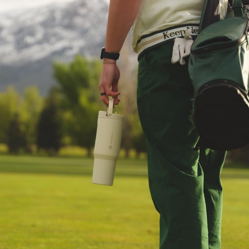 HydroJug Sport Stainless Steel Tumbler with Straw