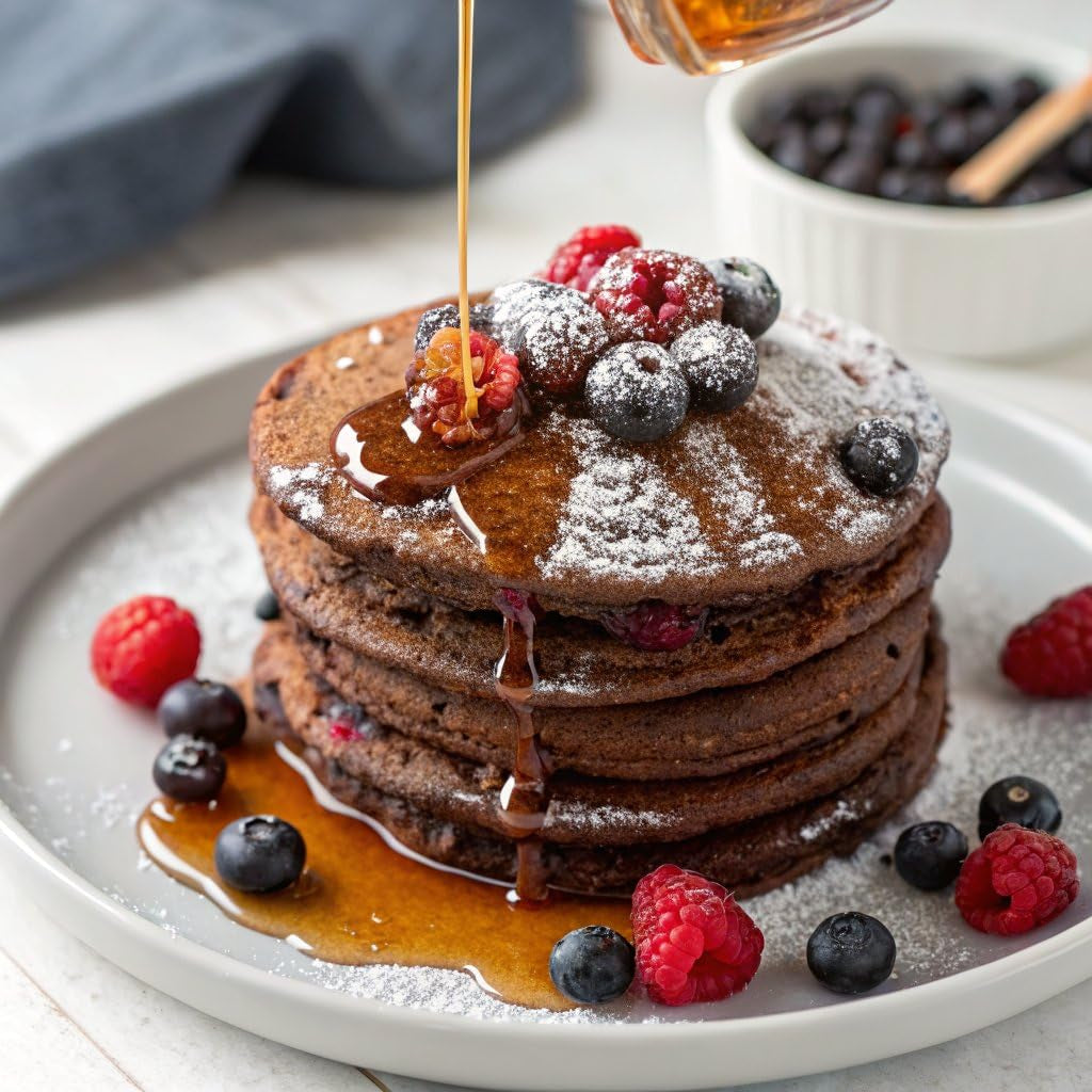 Kodiak Cakes Protein Pancake Power Cakes, Flapjack and Waffle Baking Mix, Dark Chocolate, 18 Ounce (Pack of 6)