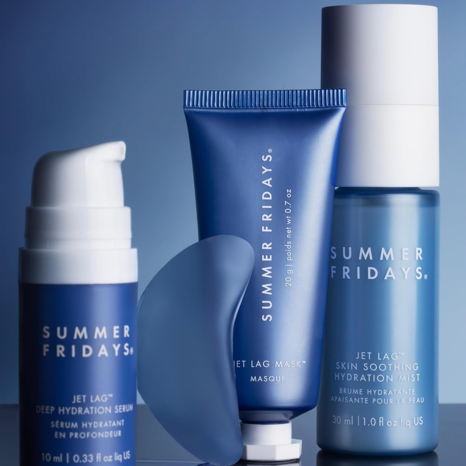 Summer Fridays Jet Lag™ Essentials - Mini Hydrating Skin Care Set
